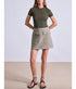 Chi Mini Skirt - Moss